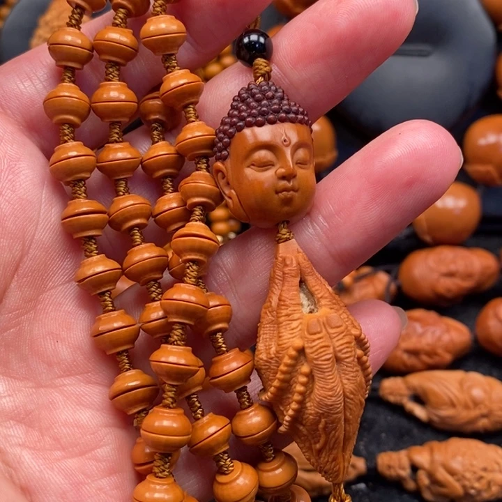 橄榄核手串/手链一心向佛