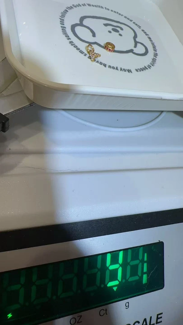 足金精品工艺吊坠