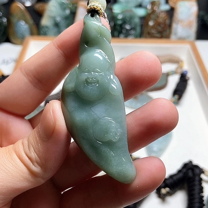 翡翠未镶嵌颈饰翡翠a货