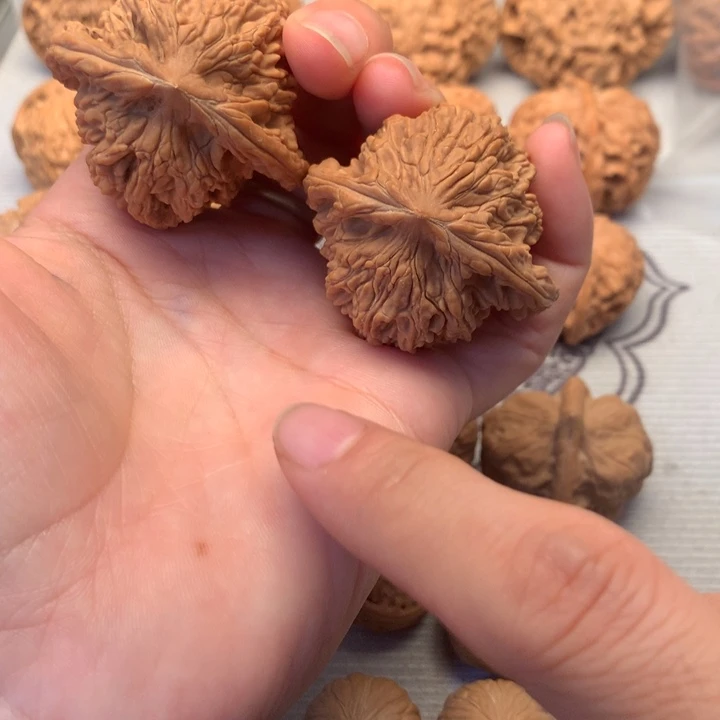 把件文玩核桃全品粗筋虎头44
