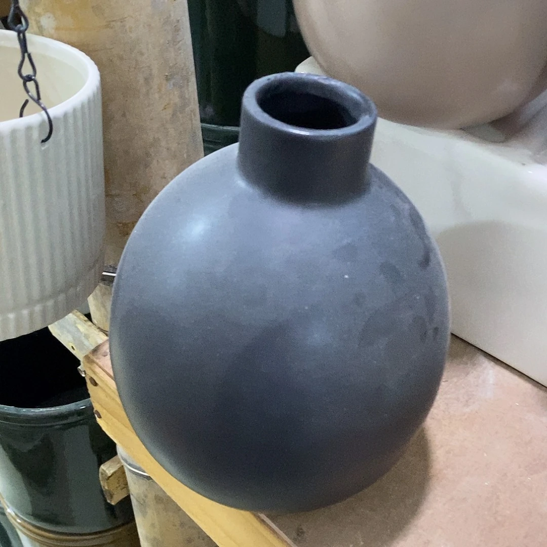 杯子水培陶盆无孔 瑕疵介意勿拍