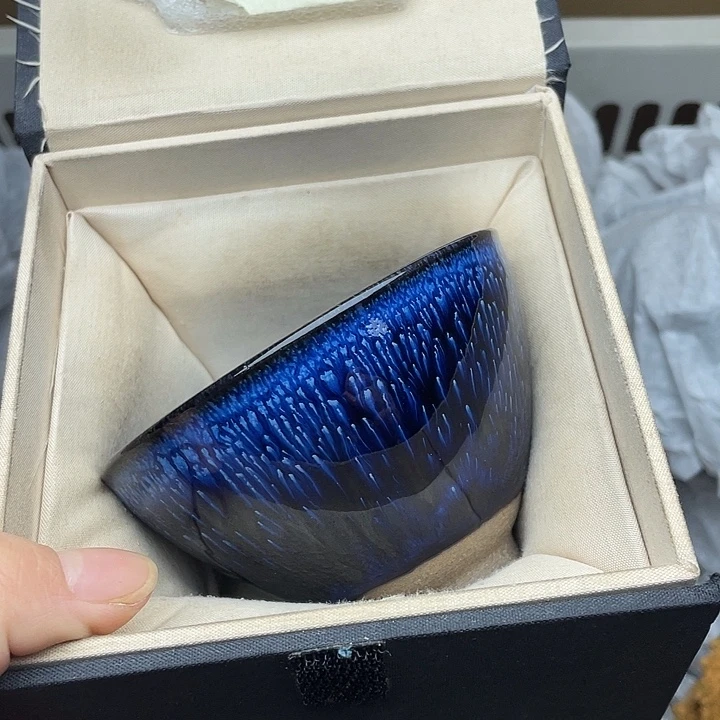茶盏流星羽束口配礼盒