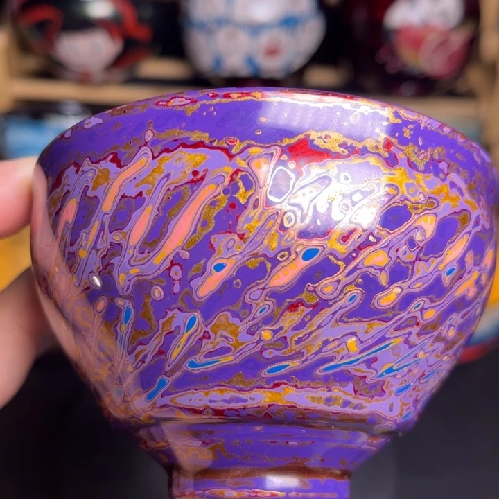 茶盏用****6主播家的大漆真漂亮！