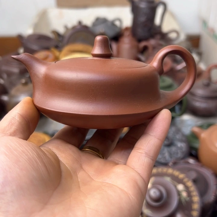 紫砂茶壶紫砂壶微瑕嘴巴花泥