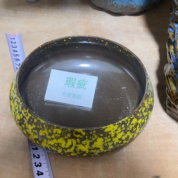 紫砂花盆多肉瑕疵盆有孔