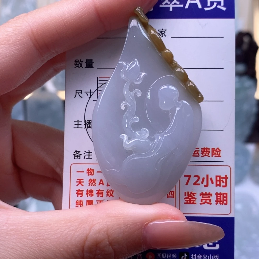 翡翠未镶嵌颈饰悟道天然缅甸翡翠