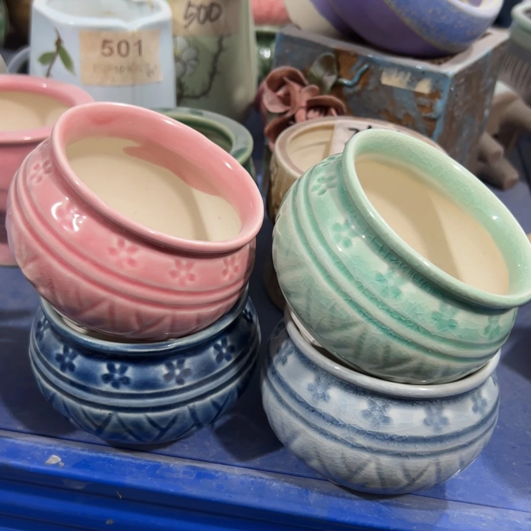 陶瓷多肉小花盆@@1320