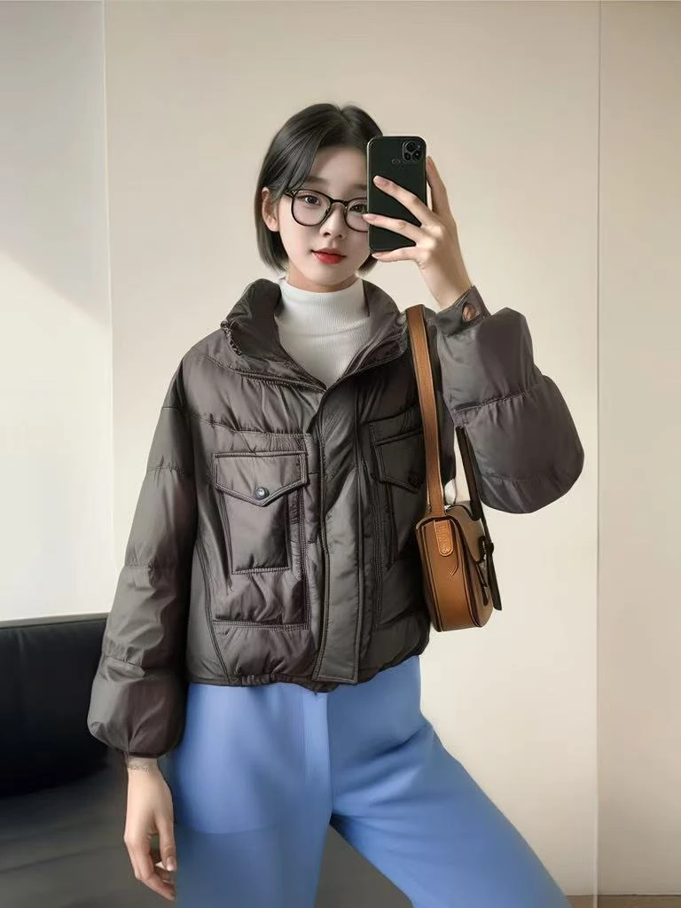 A63羽绒服黑色（M衣长60左右）