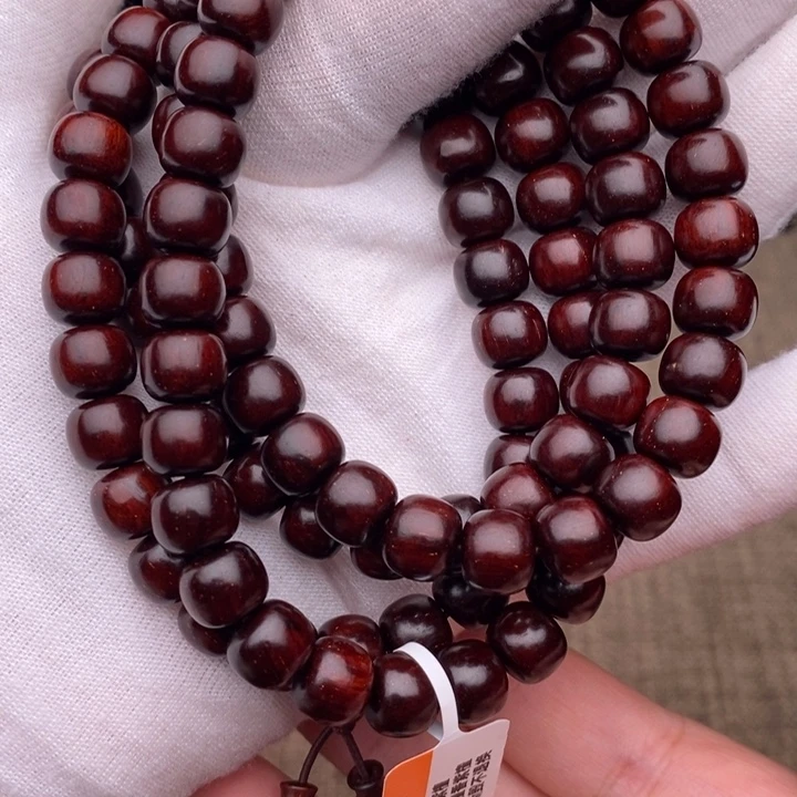 小叶紫檀手串/手链8x9老型108粒