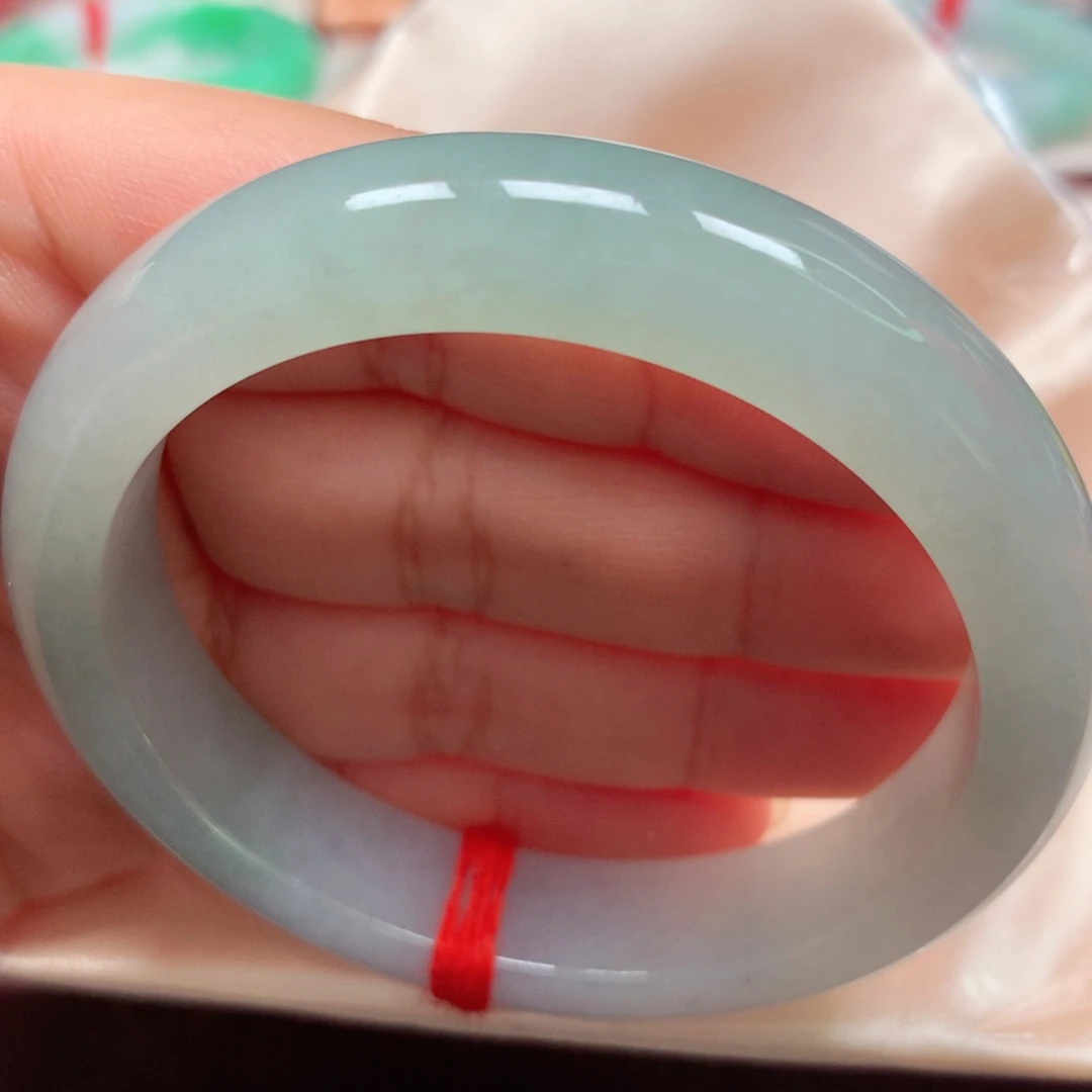 未镶嵌手镯翡翠12冰晴冰透强推