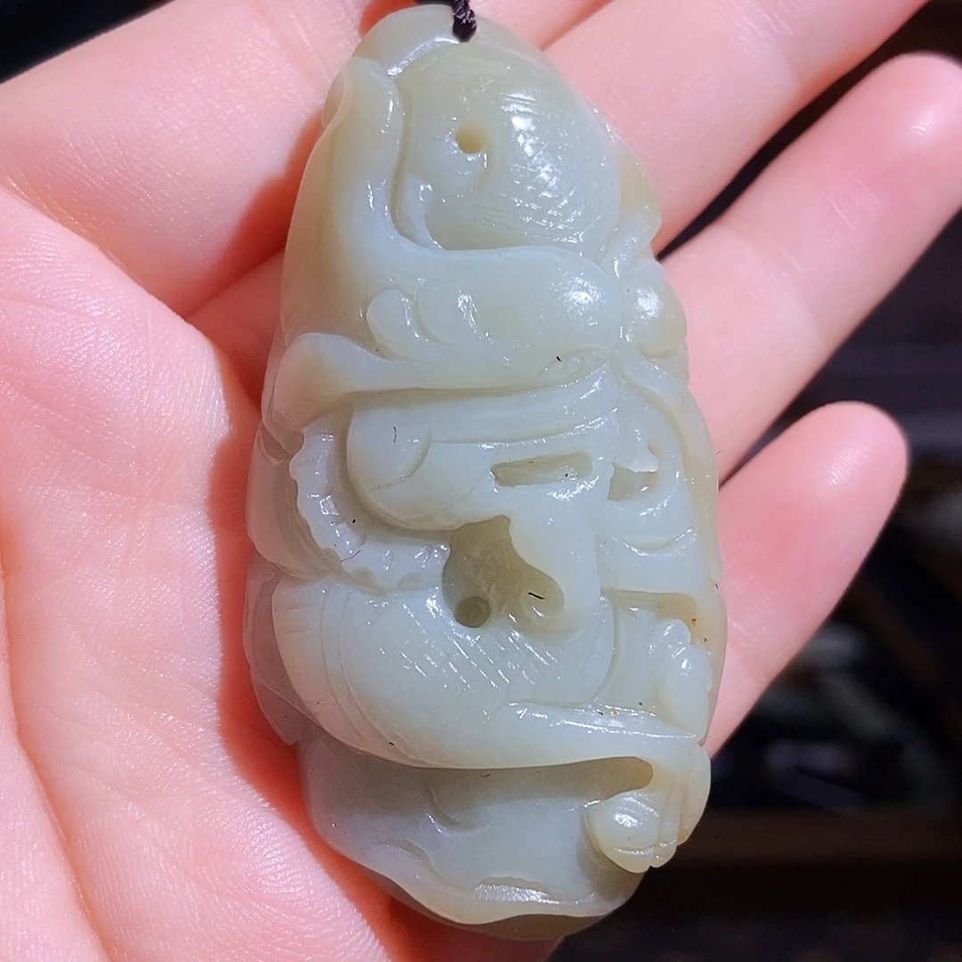 颈饰未镶嵌和田玉