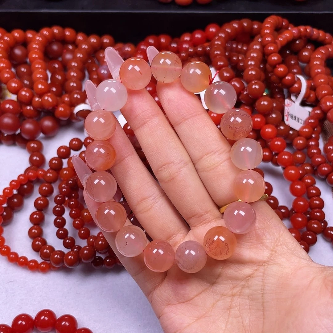 未镶嵌手链南红玛瑙