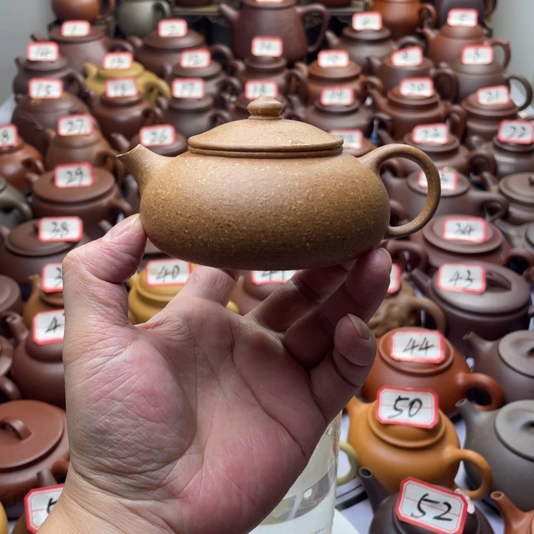 茶壶紫砂宜兴紫砂半手工