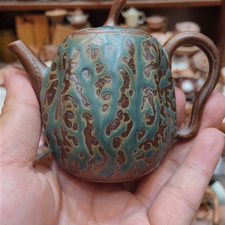 柴烧老岩泥高端茶器