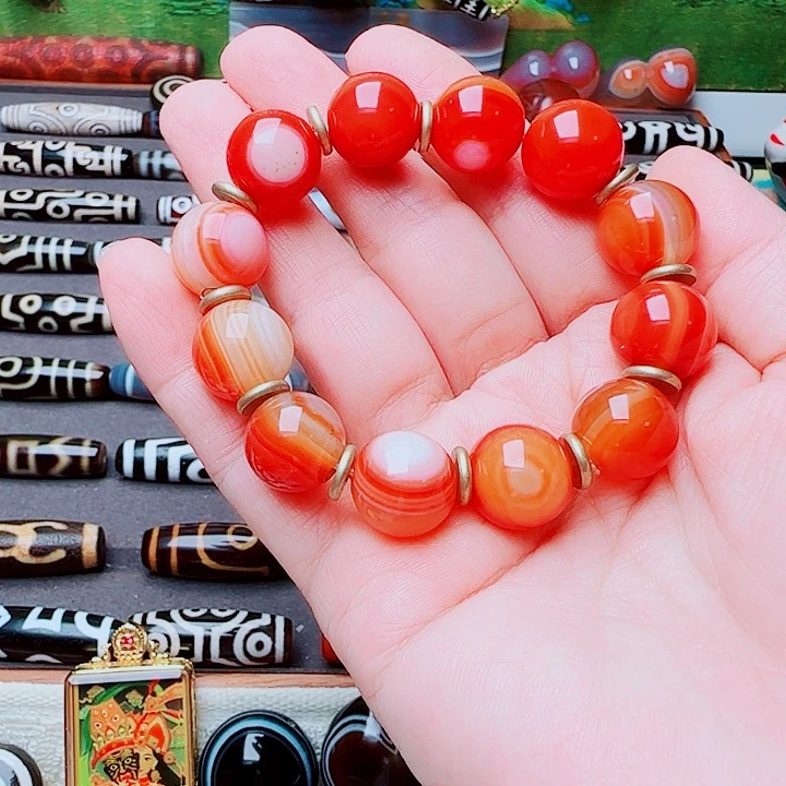 玛瑙/玉髓合金珠宝半成品