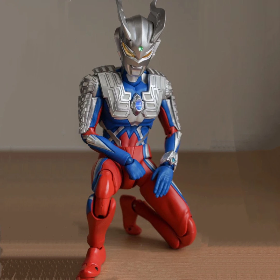 SHF终极赛罗奥特曼普通形态多关节超可动手办迪迦高品质儿童玩具