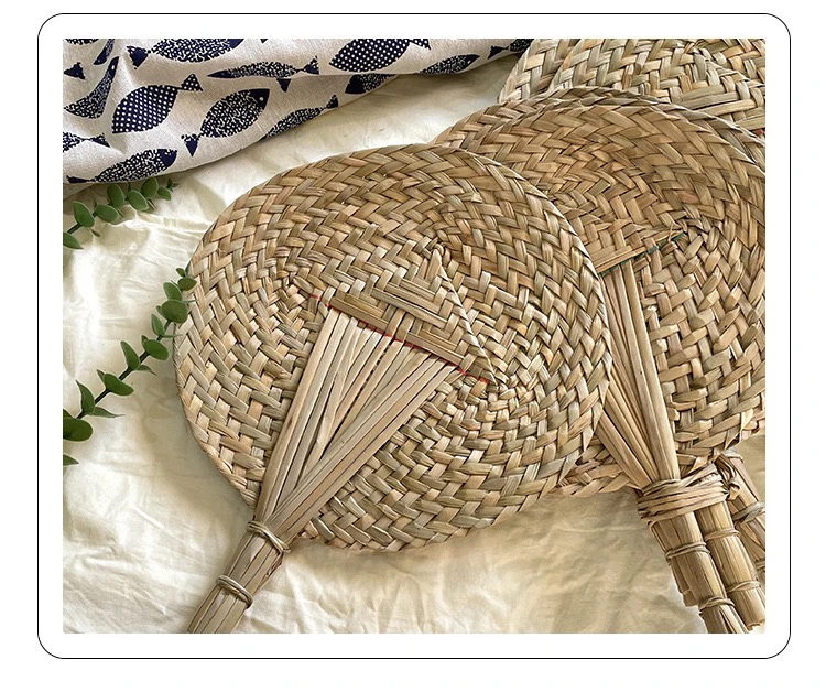 【1千5】同款纯手工编织藤编芭蕉扇