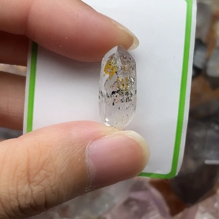 颈饰未镶嵌水晶巴基斯坦油胆闪灵钻22mm