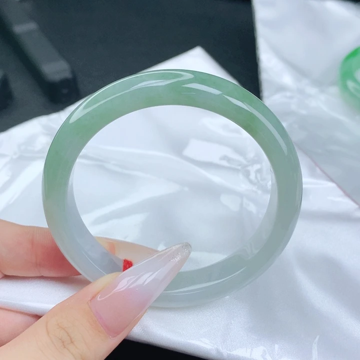 未镶嵌手镯翡翠56-57圈口