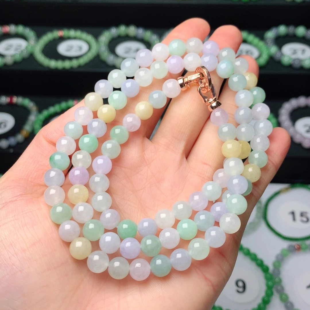 翡翠未镶嵌手链翡翠