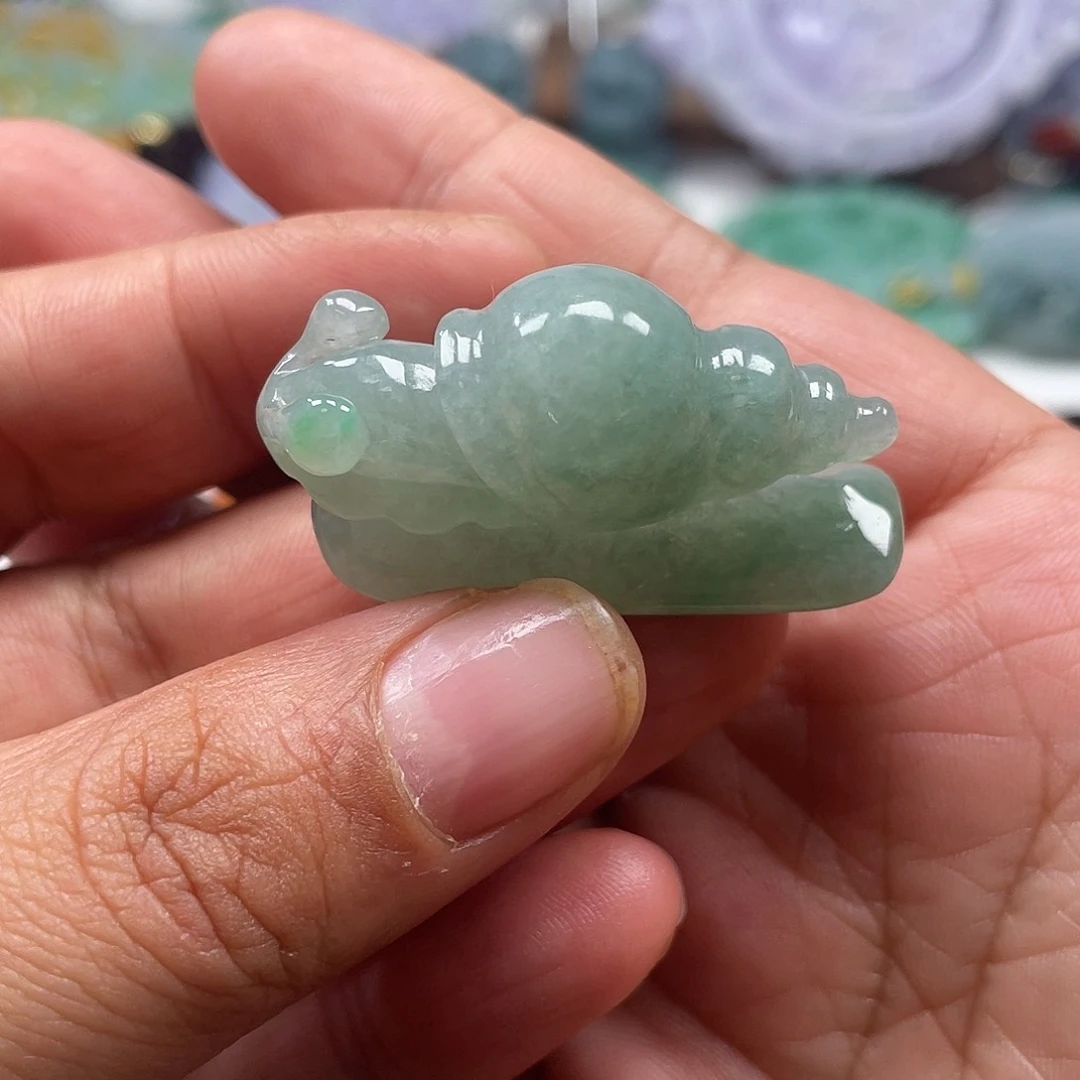 颈饰未镶嵌翡翠?****࿐翡玉缘翡翠