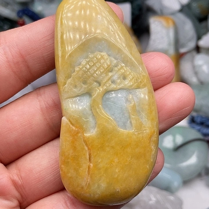 未镶嵌挂件翡翠翡翠
