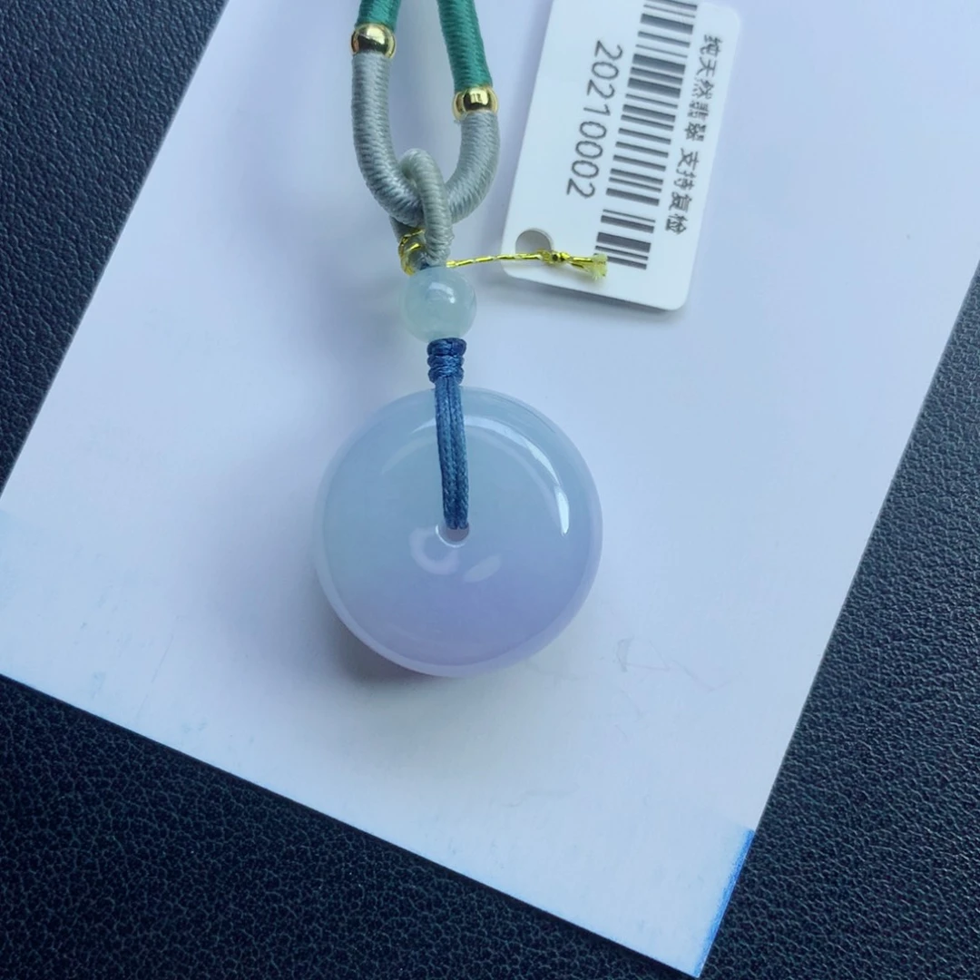 颈饰未镶嵌翡翠面包扣