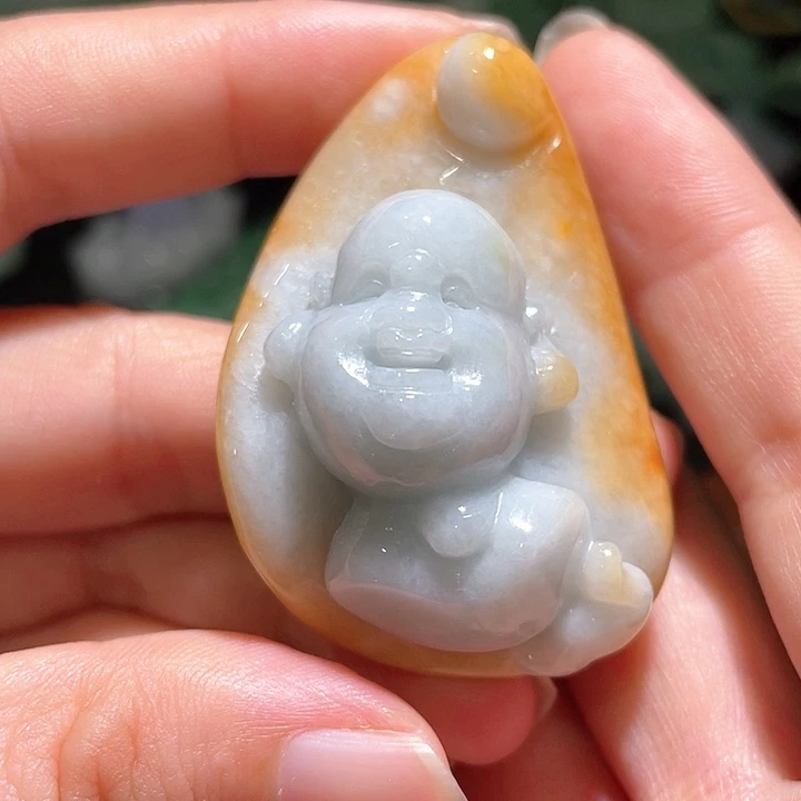 颈饰未镶嵌翡翠天
