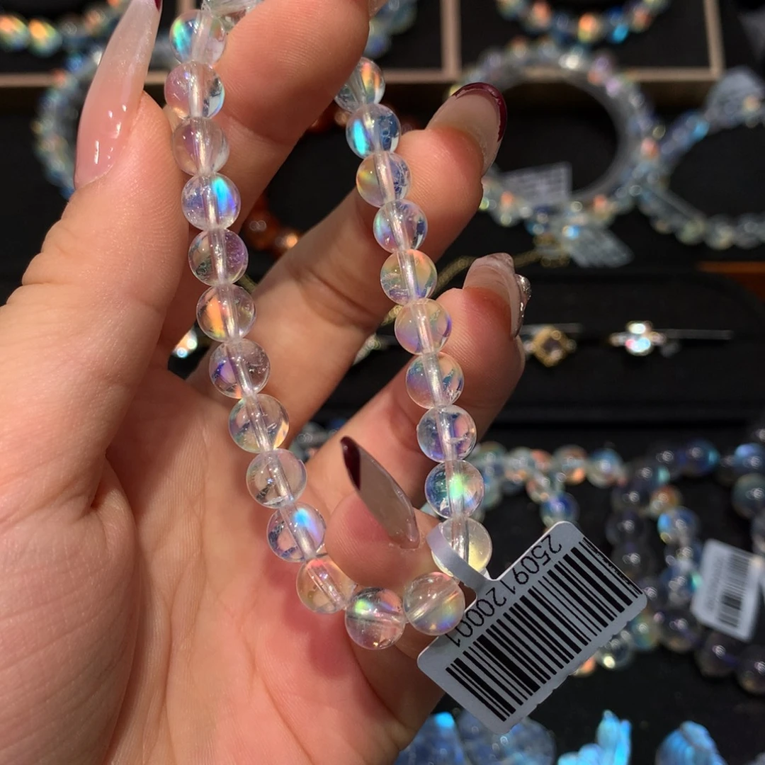 浅***丶未镶嵌手串月光石7.2左右