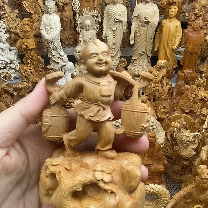 '***。柏木（崖柏）送财童子