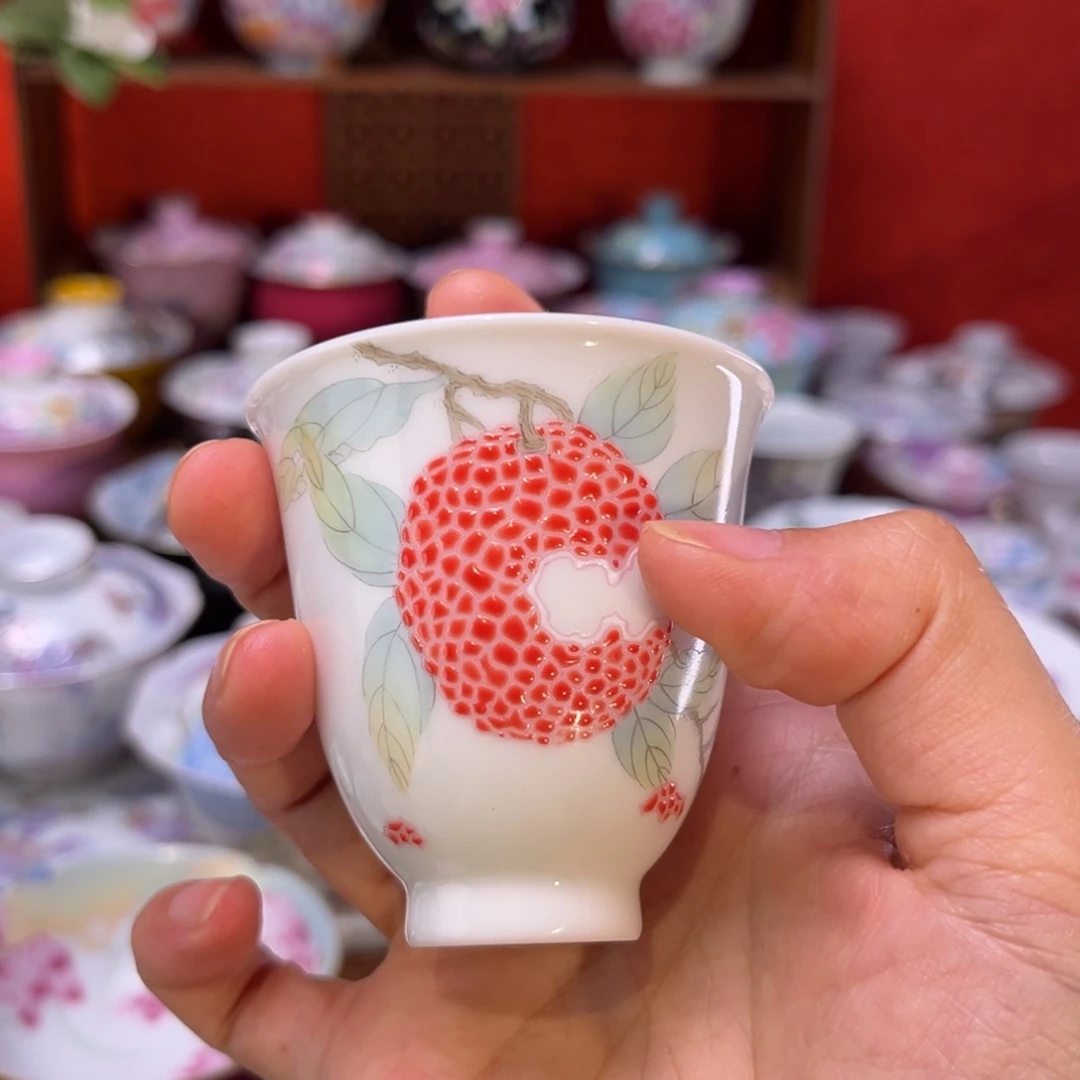 景德镇纯手绘陶瓷茶具