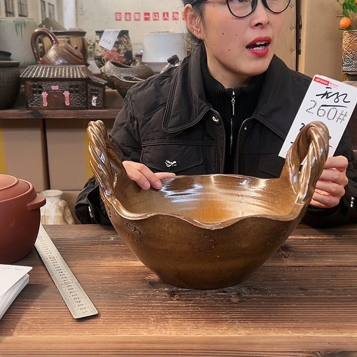 紫砂花盆无孔瑕疵26000000000