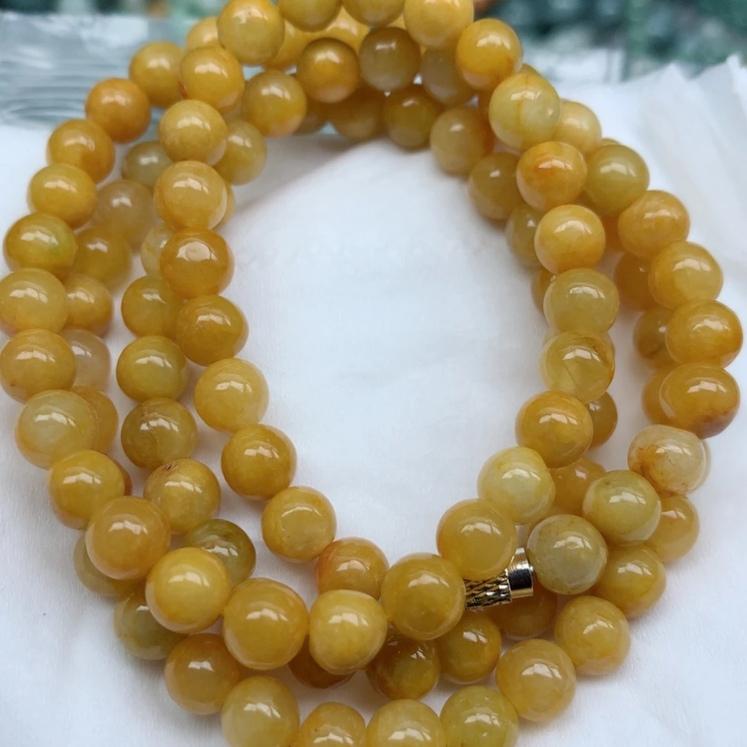 翡翠颈饰未镶嵌手串