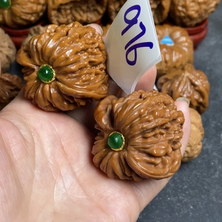 文玩核桃把件狮子976