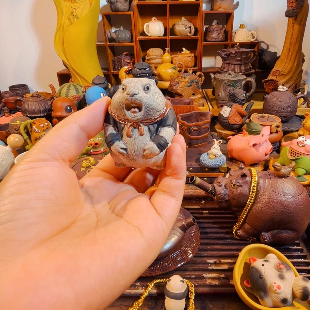 茶壶红泥纯手工制作过程就是