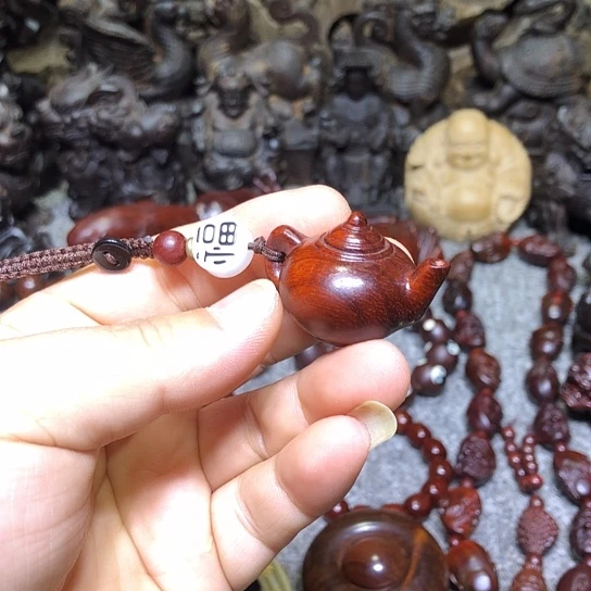 吊坠小叶紫檀葫芦