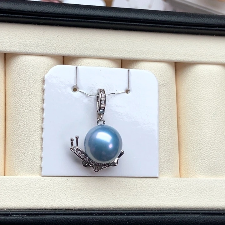 淡水珍珠颈饰银S925镶嵌