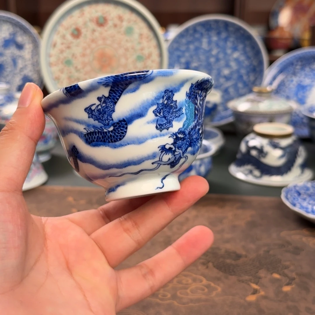 纯手工手绘陶瓷茶具