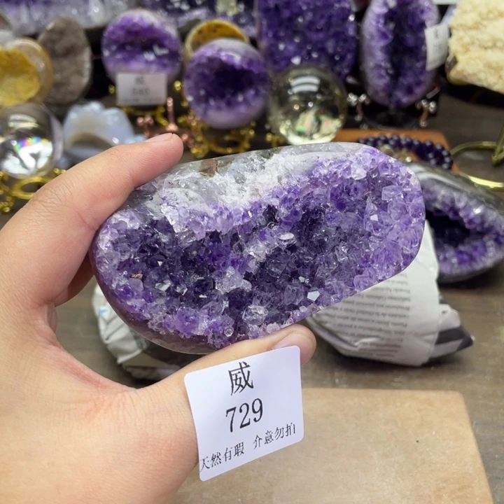 珠宝半成品水晶未镶嵌