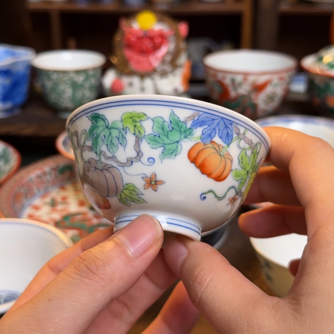 纯手工手绘陶瓷茶具