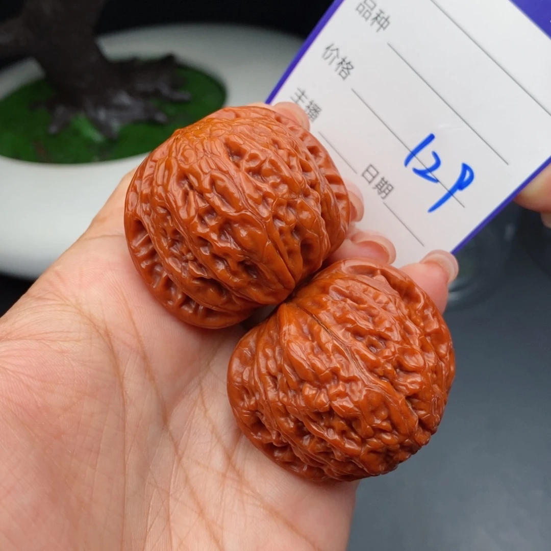 文玩核桃把件40铁锤129