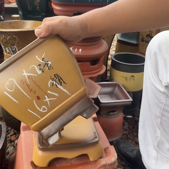 花盆紫砂紫砂花盆
