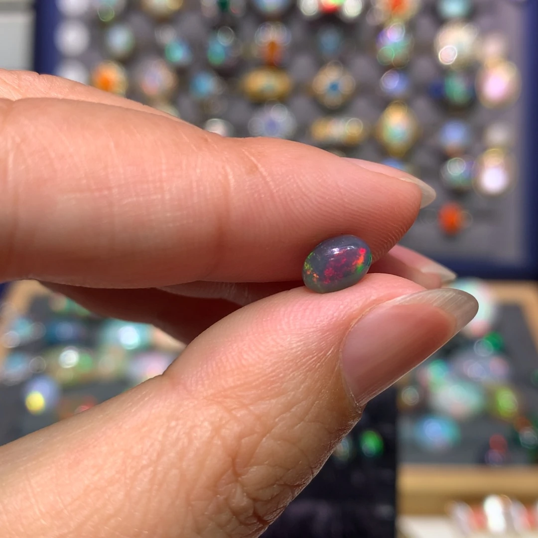 欧泊银S925镶嵌吊坠款式香*路