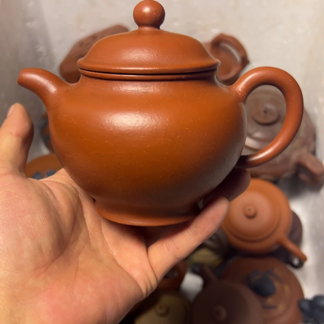 茶壶紫砂宜兴原矿紫砂壶400毫升容量