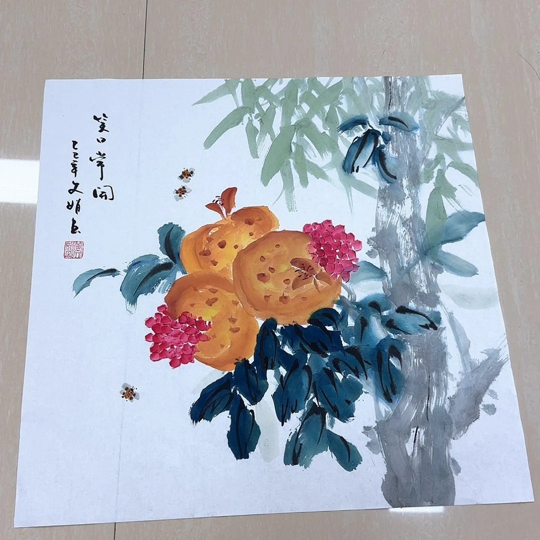 国画国画作品集一个