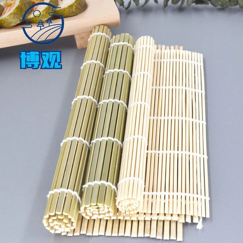 寿司饭团工具卷日料寿司青皮竹制手工寿司紫菜包饭帘包做编织套