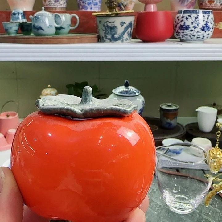青花瓷器茶具套装旅行套装茶叶罐玻璃杯