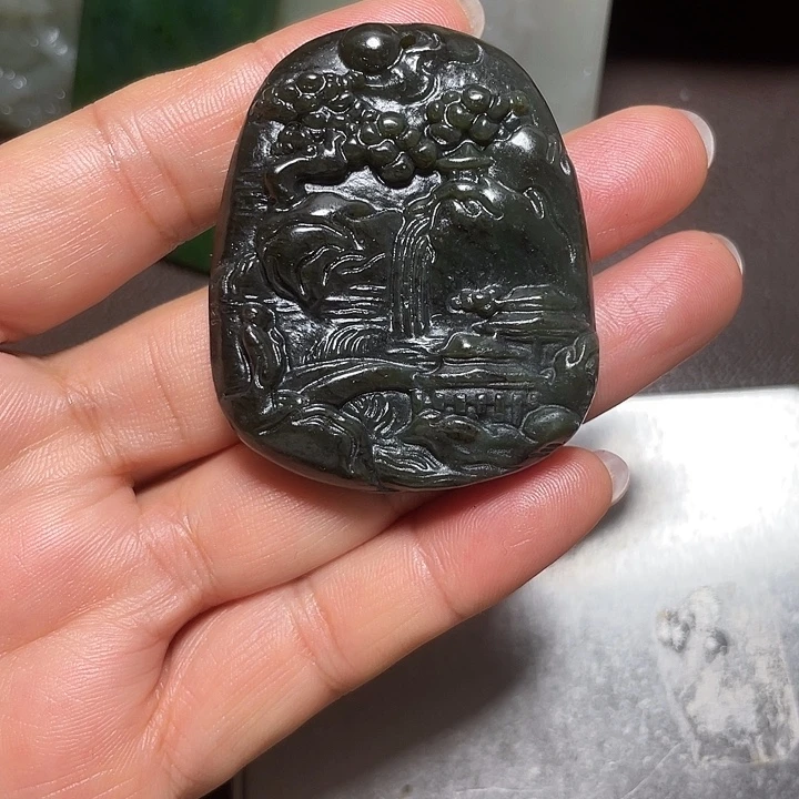 和田玉（糖玉）未镶嵌颈饰