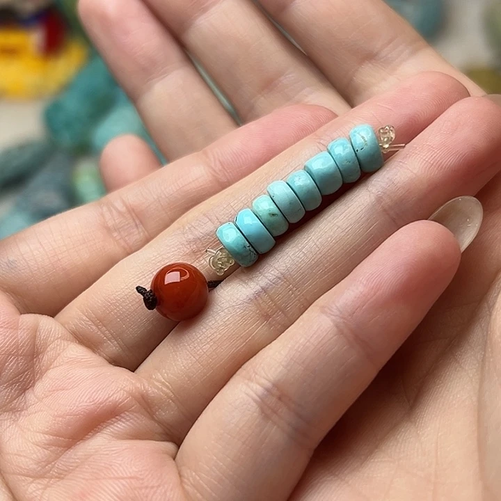 南红玛瑙未镶嵌颈饰