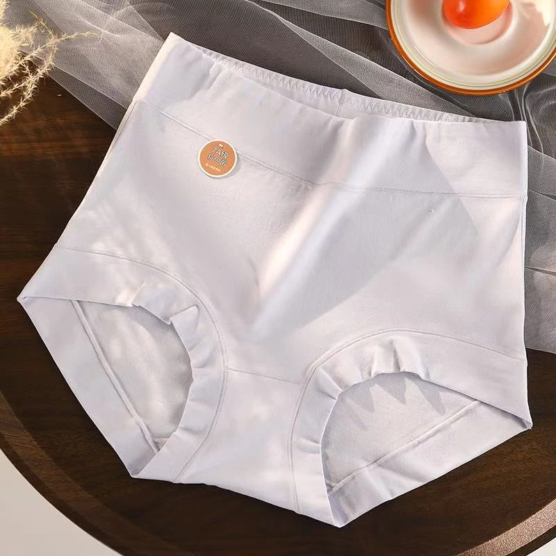 高腰舒适60支棉微胖mm加肥加大码胖女童中学生发育期棉三角裤